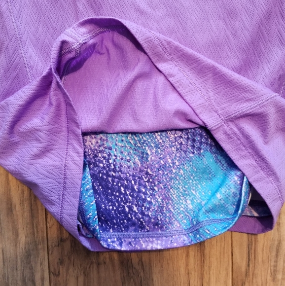 Lululemon Ivivva Purple 2 Layer Tank - Picture 3 of 6